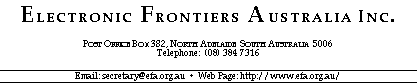 Electronic Frontiers Australia
