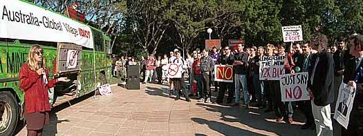 Sydney rally