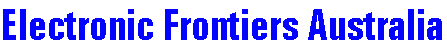 Electronic Frontiers Australia